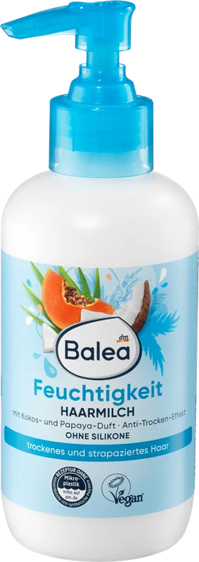 شیر مو رطوبت رسان بالهآ . Balea Haarmilch Feuchtigkeit 200ml.