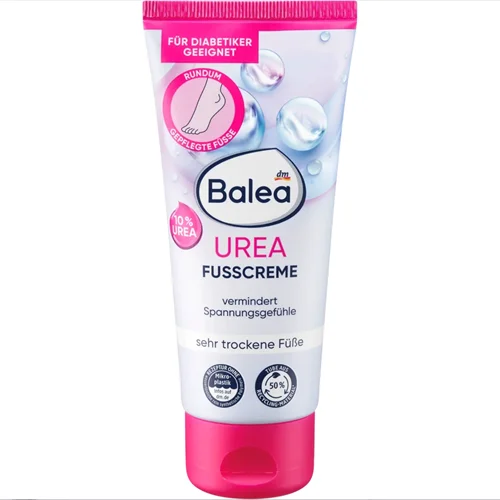 کرم پا با 10 درصد اوره، 100 میلی لیتر. Balea Fußcreme mit 10% Urea, 100 ml