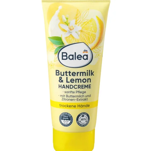 کرم دست شیر و عصاره لیمو ۱۰۰ میلی لیتر. Handcreme Buttermilk & Lemon, 100 ml
