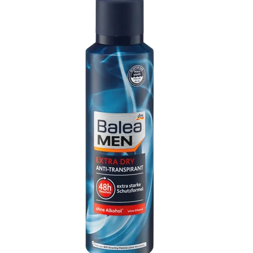 اسپری دئودورانت ضد تعریق Extra Dry باله آ. Balea MEN Antitranspirant Deo Spray Extra Dry , 200 ml