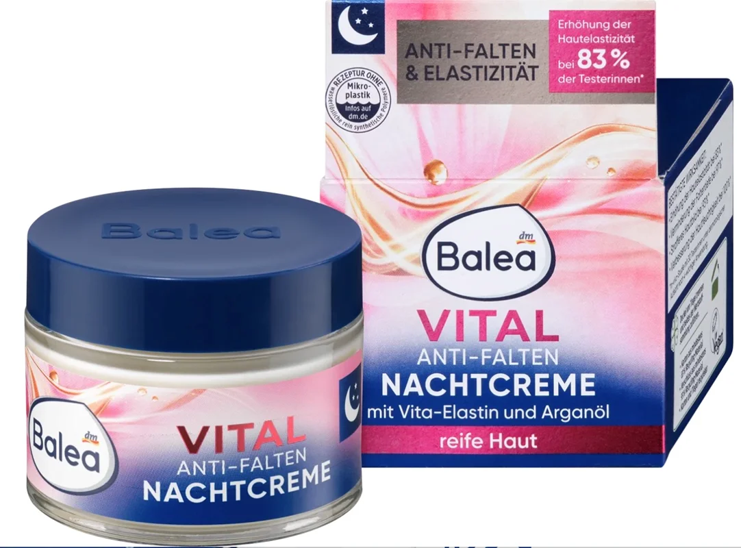 کرم شب ضد چروک ویتال،50 میلی لیتر, Anti Falten Nachtcreme Vital, 50 ml