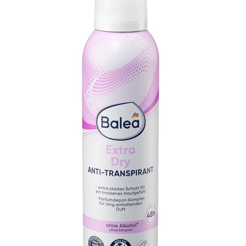 اسپری دئودورانت ضد تعریق Balea Deo Spray Antitranspirant Extra Dry, 200 ml