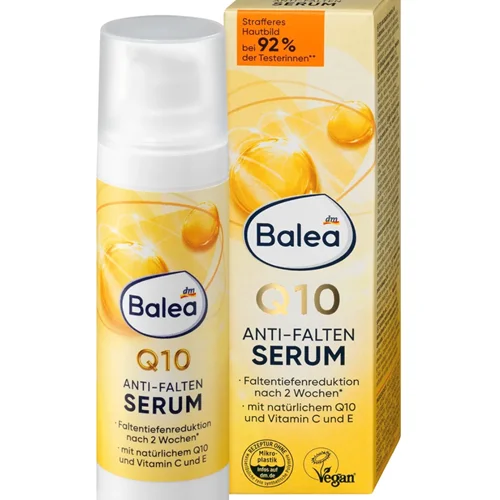 سرم Q10 ضد چروک 30 میلی لیتر.Balea Serum Q10 Anti-Falten , 30 ml