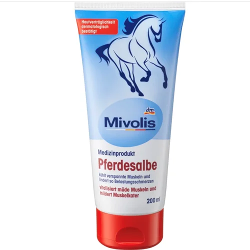 پماد ضد درد و تسکین دهنده اسب 200 میلی لیتر, Mivolis Pferdesalbe, 200 ml