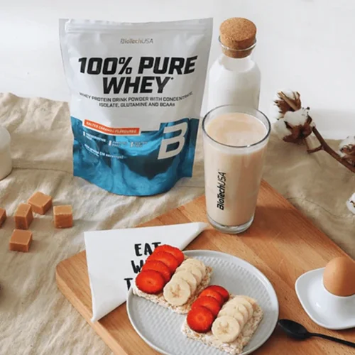 وی 100٪ بایوتک کیلوگرم BiotechUSA) 100%Pure Whey 0.454 kg)