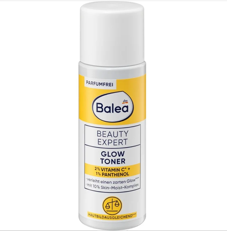 تونر کلاژن ساز و روشن کننده صورت باله آ ۱۰۰ میلی لیتر . Balea Toner Beauty Expert Glow, 100 ml