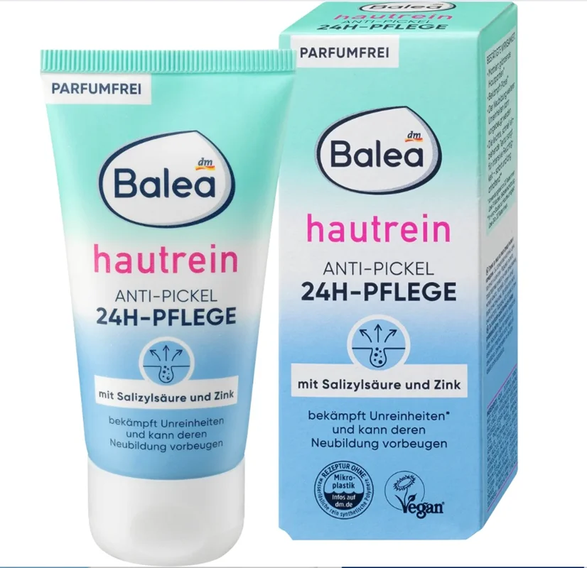 ضد جوش 24 ساعته مراقبت از پوست، 50 میلی لیتر,Balea Anti-Pickel 24h Pflege Hautrein, 50 ml