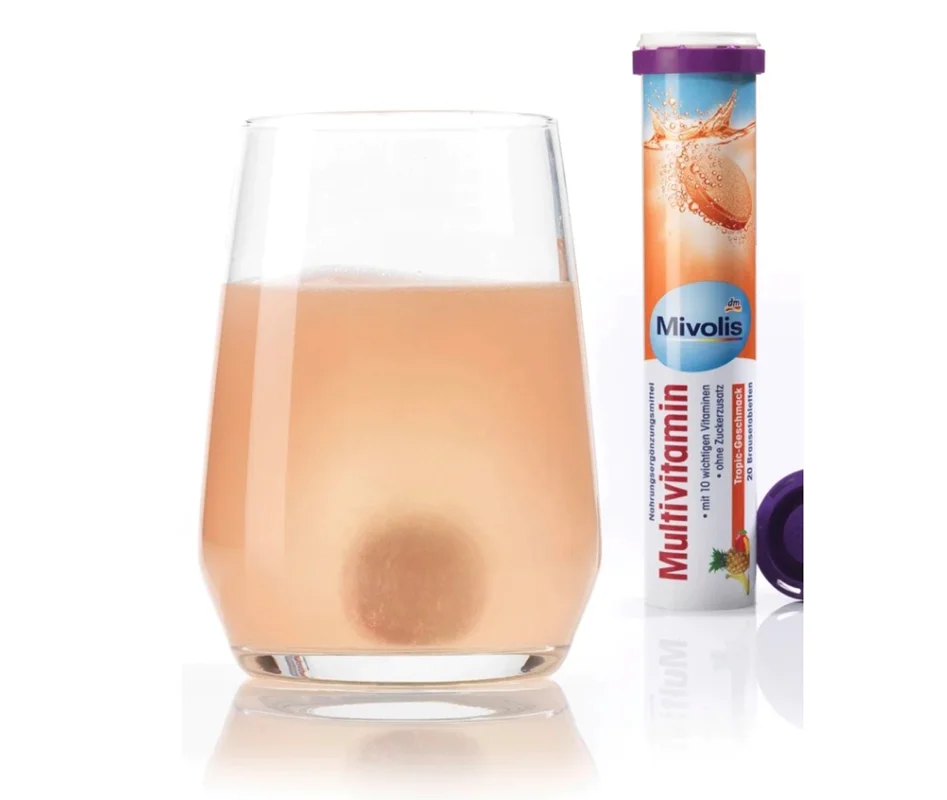 قرص جوشان مولتی ویتامین 20 عدد 82 گرم